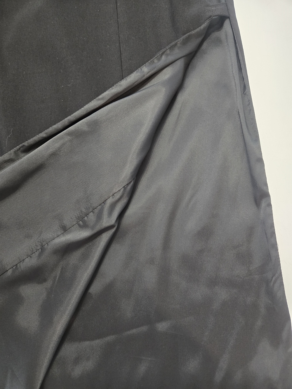Zara black midi dress in L with side cut outs and asymmetric neck line New - Picture 15 of 16